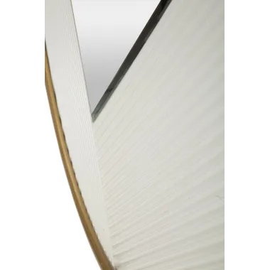 Lustro ścienne TOLOSA Ø 80X4 cm (wymiary lustra 73X64 cm)